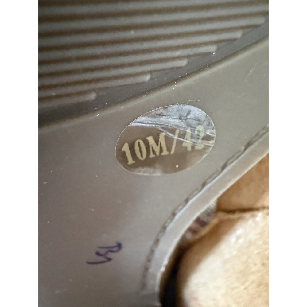Lucky Brand Tan Leather Pointed-Toe Mules - Picture 8 of 8